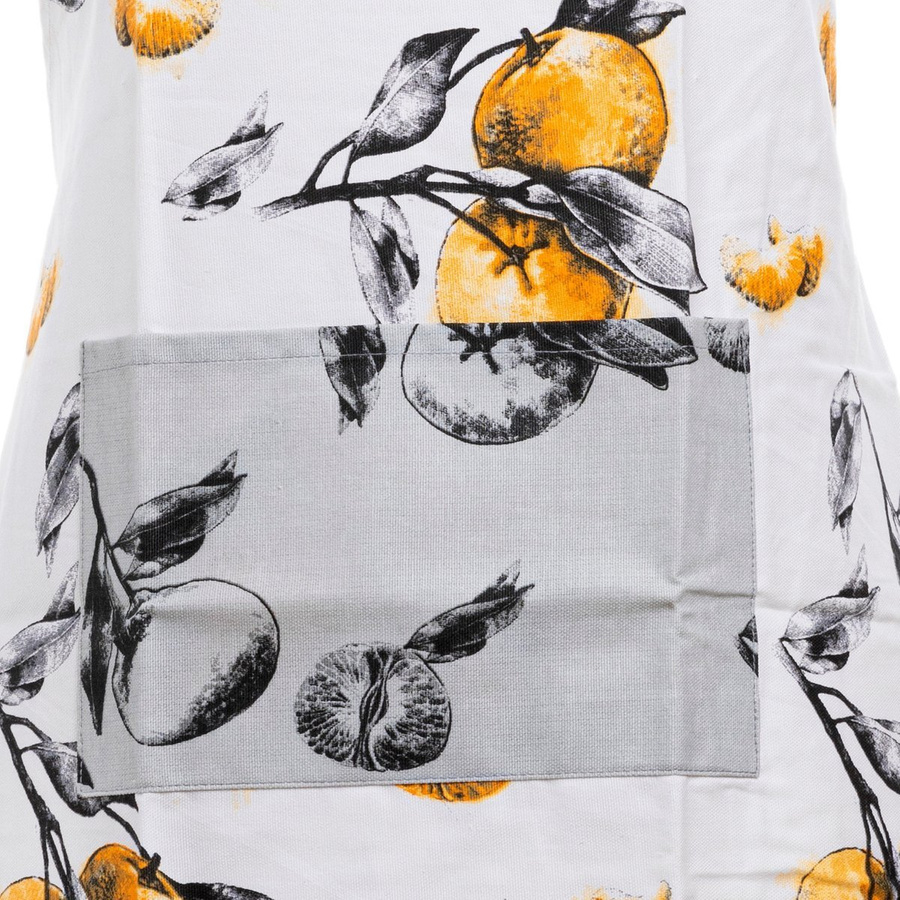 Fartuch 60x80cm Tangerine biały Miss Lucy