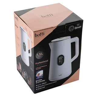 Czajnik elektryczny z regulacją temperatury Botti Electronic Denver 1,5 l biały