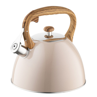 Czajnik nierdzewny Florina Frank 2,5 l, brązowy