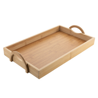 Taca tacka bambusowa Florina Bambou prostokątna 46 x 27 x 7,8 cm