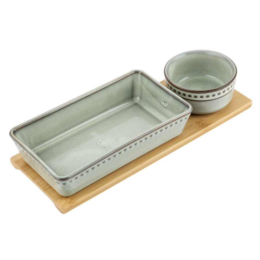 Miseczki do dipów 2 szt. na podstawce Florina Etna