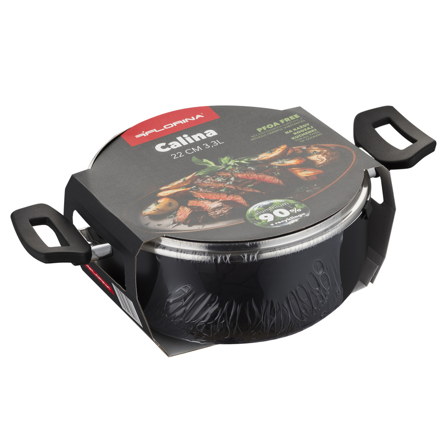 Garnek aluminiowy Florina Calina 22cm 3,3L