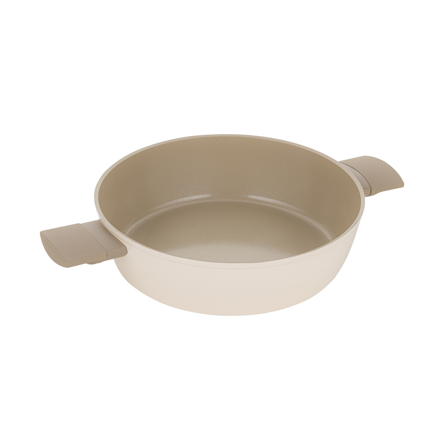 Patelnia głęboka aluminiowa Florina Mokka 24 cm 2,4 l