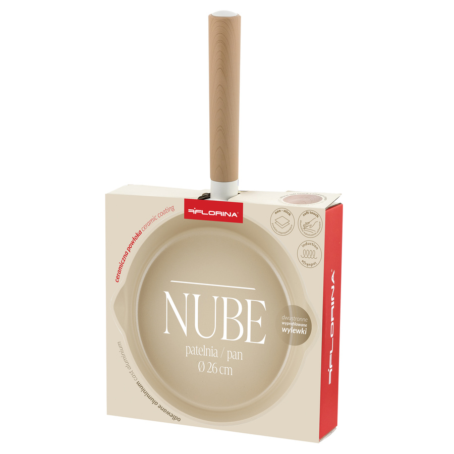 Patelnia głęboka aluminiowa Florina Nube 26 cm