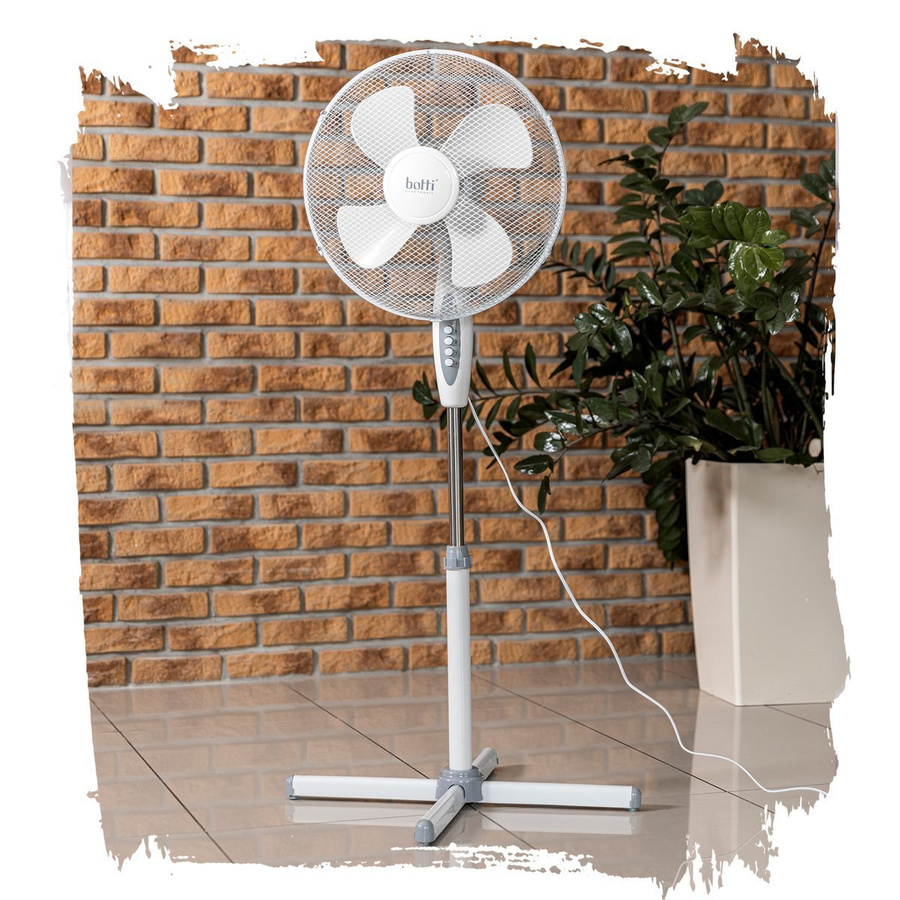 Wentylator podłogowy Botti Electronic Sirocco 40 cm 45 W