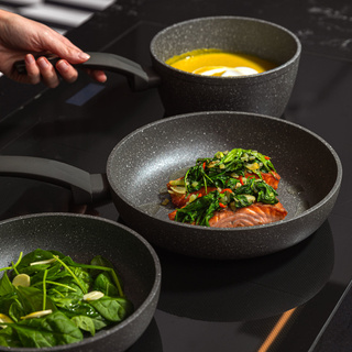 Rondel kamienny Florina Lava Stone by Mateusz Gessler 18 cm 1,5 l szary