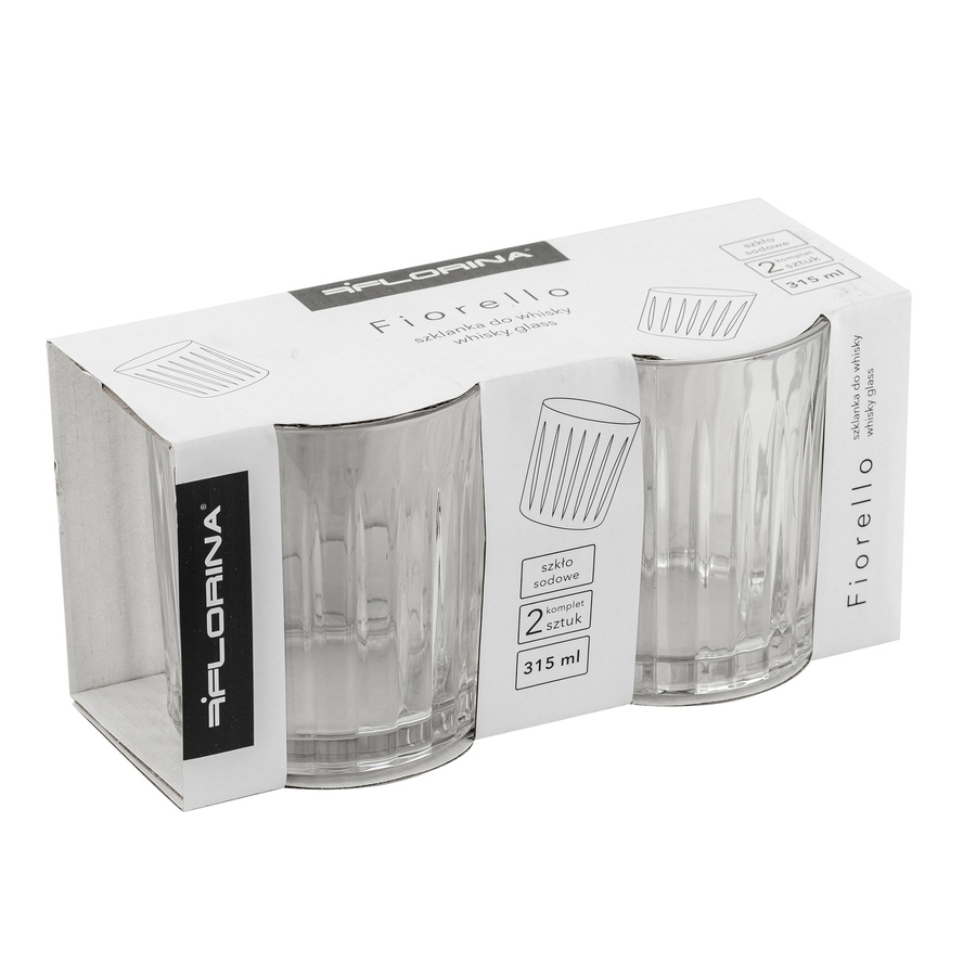 Szklanka do whisky Florina Fiorello 315 ml 2 szt.