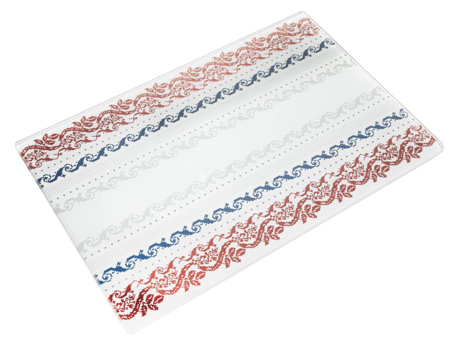 Deska kuchenna szklana Florina Verry Merry mała 20 x 30 x 0,4 cm 