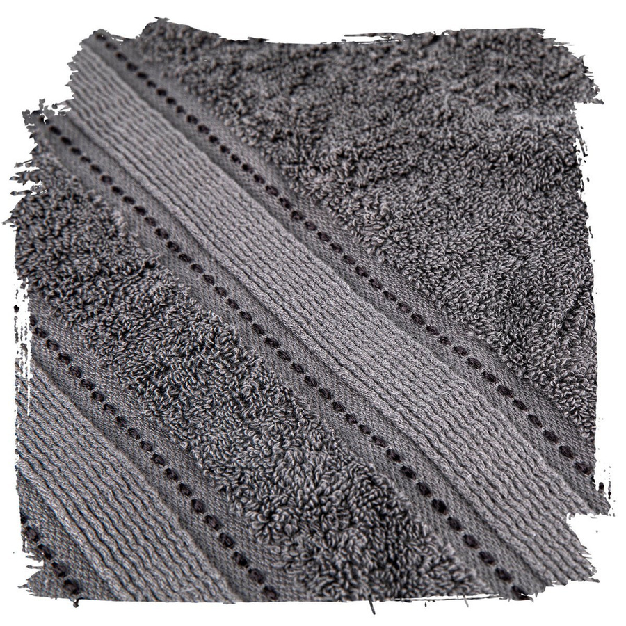 Zestaw Komplet Ręczniki Miss Lucy 3el. grafitowy