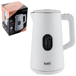 Czajnik elektryczny z regulacją temperatury Botti Electronic Denver 1,5 l biały