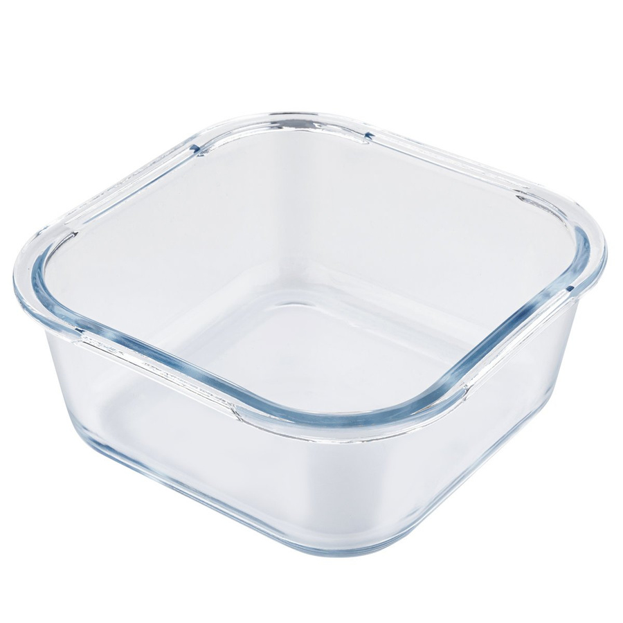 Szklany pojemnik z bambusową pokrywką do przechowywania żywności Florina Clavato 500 ml