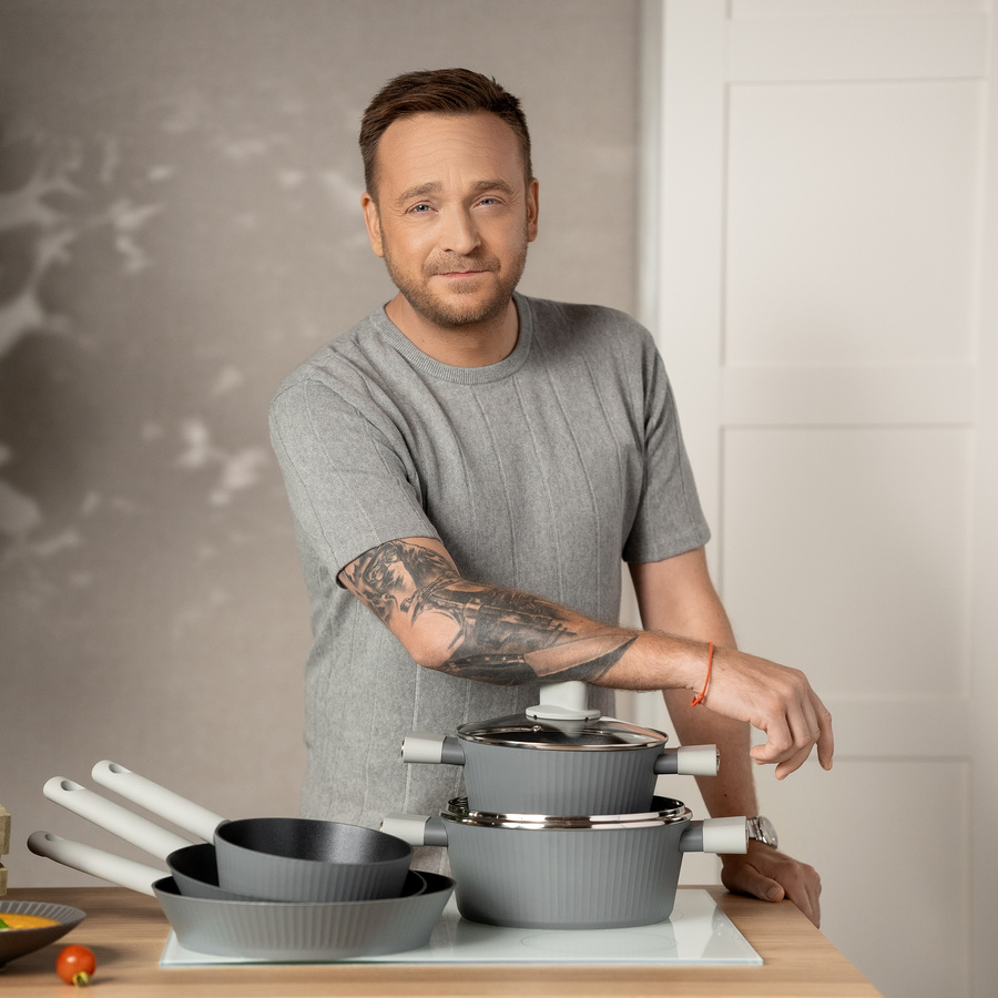 Patelnia aluminiowa Serrano by Mateusz Gessler 24 cm