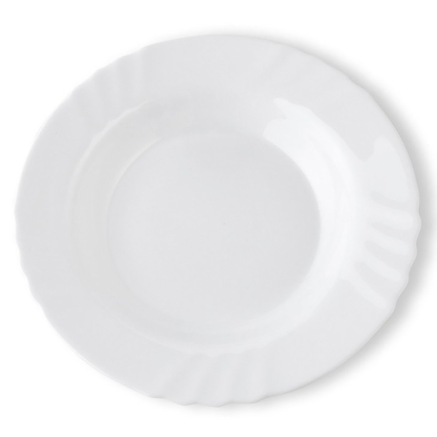 Talerze obiadowe Bormioli Rocco Ebro 18 elementów oraz komplet szklanek do soków Bormioli Rocco Glit 300 ml