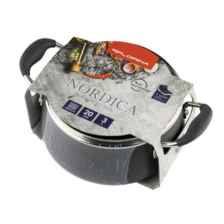 Garnek aluminiowy Florina Nordica 20 cm 3 l