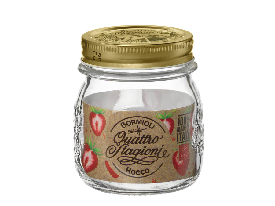 Zestaw słoików Bormioli Rocco Quattro Stagioni 250 ml; 1 l