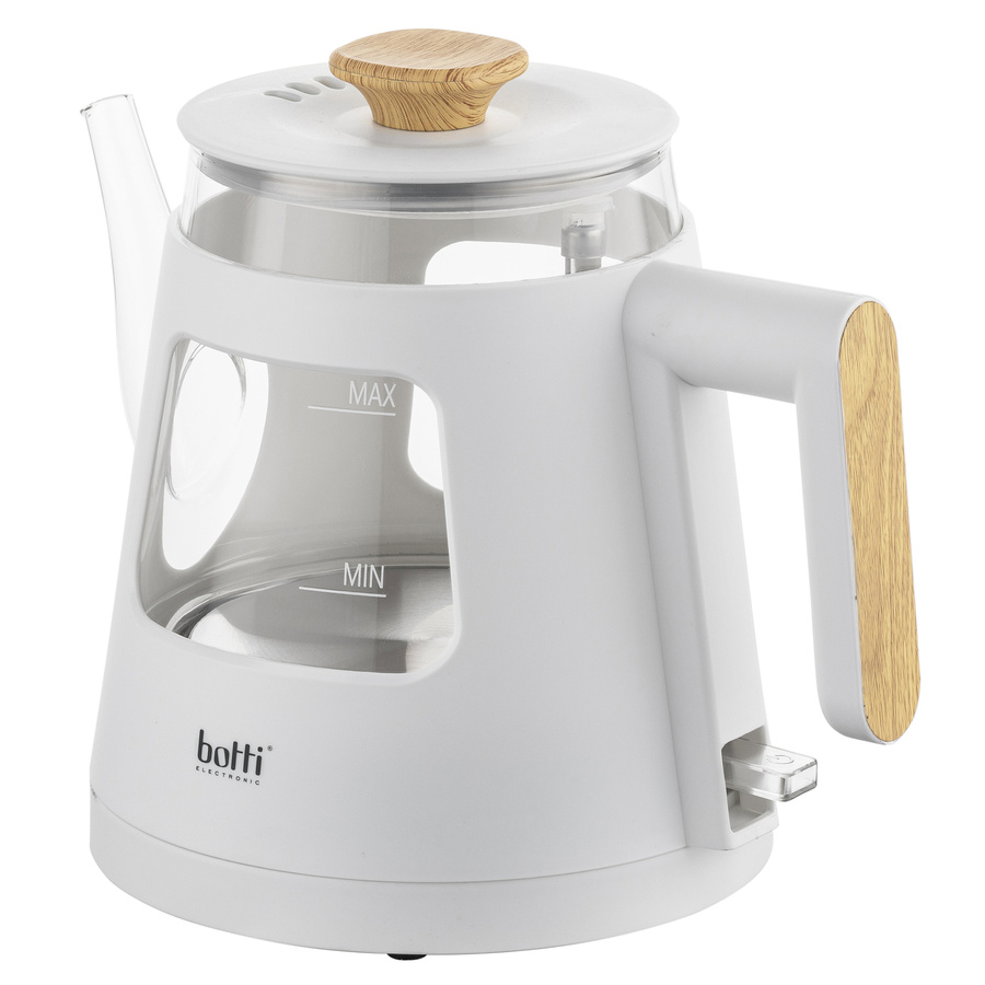 Czajnik elektryczny Botti Electronic Vivien 0,9 l biały