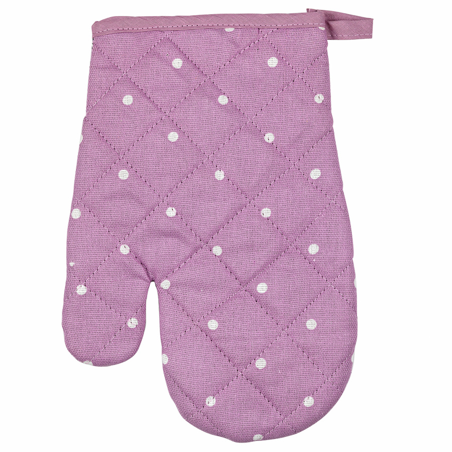 Rękawica kuchenna 18x25 cm i łapka kuchenna 20x20 cm Miss Lucy Lavender