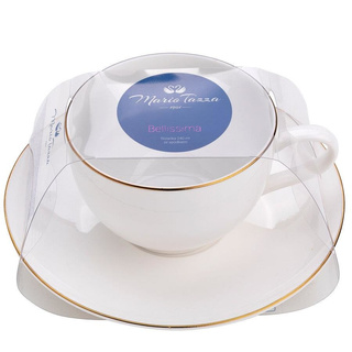 Filiżanka ze spodkiem Mario Tazza Bellissima 240 ml NBC Florina