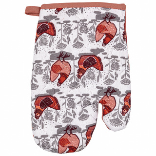 Rękawica kuchenna i łapka kuchenna Miss Lucy Kurki 18x25 cm; 20x20 cm