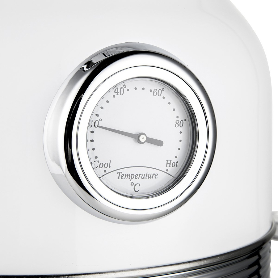 Czajnik elektryczny z termometrem Botti Electronic Royal 1,7 l biały