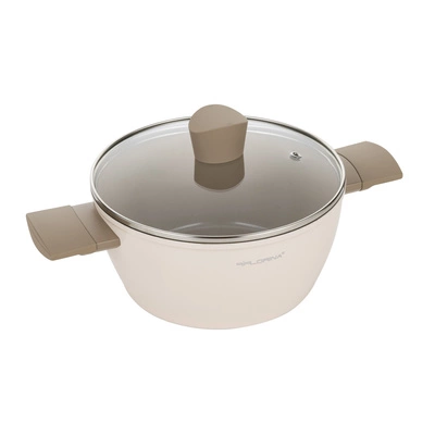 Garnek aluminiowy Florina Mokka 24 cm 3,6 l