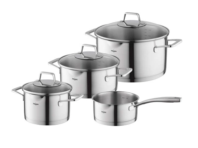 Komplet garnków nierdzewnych Florina Lumio, 7 elementów