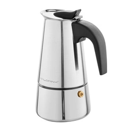 Kawiarka stalowa do espresso Florina Lungo na 4 filiżanki
