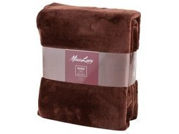 Koc Pled puszysty Miss Lucy Nano 160x210 cm burgund 