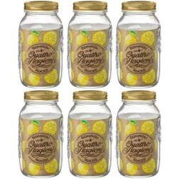 6x Słoik Bormioli Rocco Quattro Stagioni 1,5 l