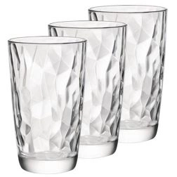 Szklanki Bormioli Rocco Diamond long drink 470 ml 3 sztuki