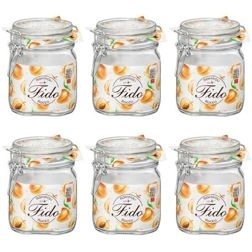 6x Słoik Bormioli Rocco Fido 750 ml