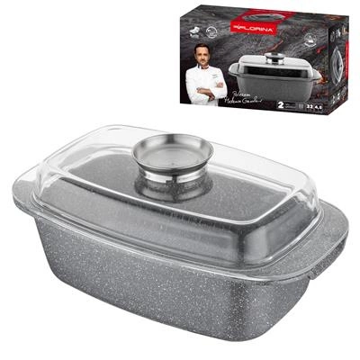 Brytfanna z aromatyzerem Florina Lava by Mateusz Gessler 32x11 cm 4,5 l