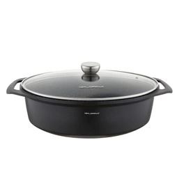 Brytfanna aluminiowa Florina Chef owalna 39,5 x 28,55 x 12 cm 7,3 l