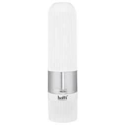 Elektryczny młynek do mielenia soli lub pieprzu Botti Electronic Trado biały