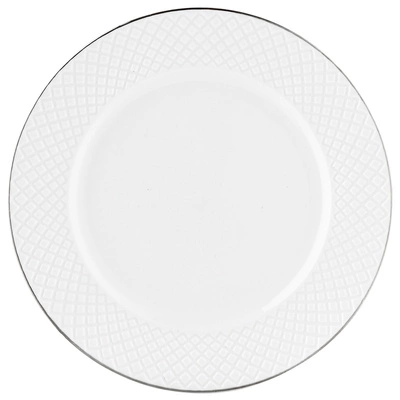 Talerz płytki Florina Tiffany Platinium 27 cm