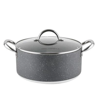 Garnek aluminiowy Florina Onyx 24 cm 4,8 l