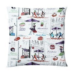 Dwustronna poszewka dekoracyjna Miss Lucy Paris 45 x 45