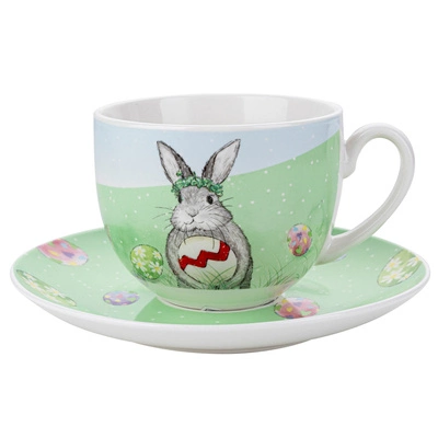 Filiżanka ze spodkiem Florina Zajączek 240 ml