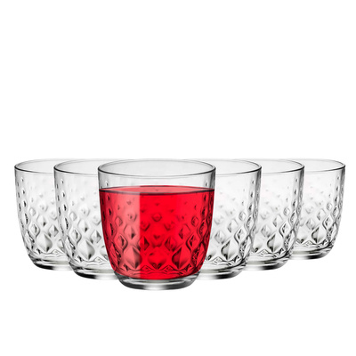 Szklanki do soków Bormioli Rocco Glit 300 ml 6 sztuk