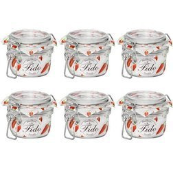 6x Słoik Bormioli Rocco Fido 125 ml