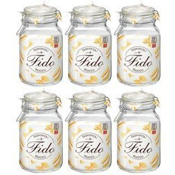 6x Słoik Bormioli Rocco Fido 2 l