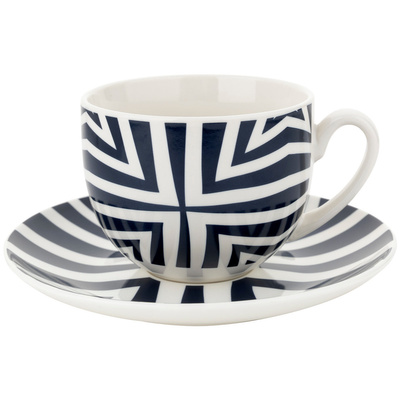 Porcelanowa filiżanka ze spodkiem Florina Royal 240 ml 