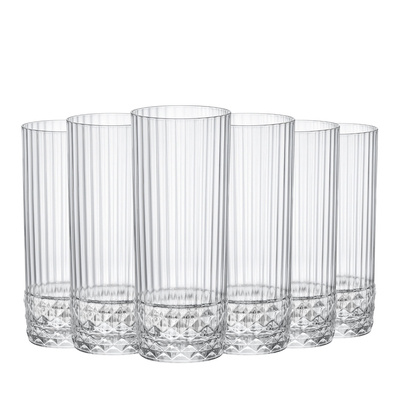 Komplet szklanek long drink Bormioli Rocco America 490 ml 6 szt.