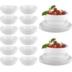 Komplet zestaw serwis obiadowy Coconut 48 el. 12 osób