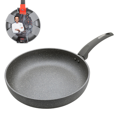 Patelnia kamienna Florina Lava Stone by Mateusz Gessler 28 cm szara