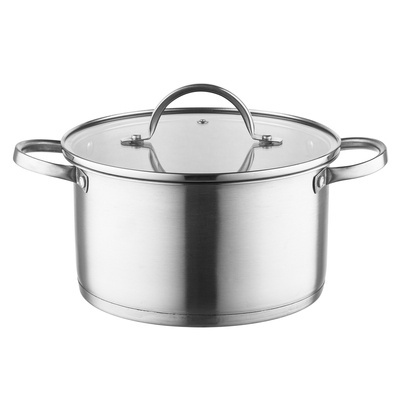 Garnek nierdzewny z pokrywką Florina Fava 20 cm 3,1 l