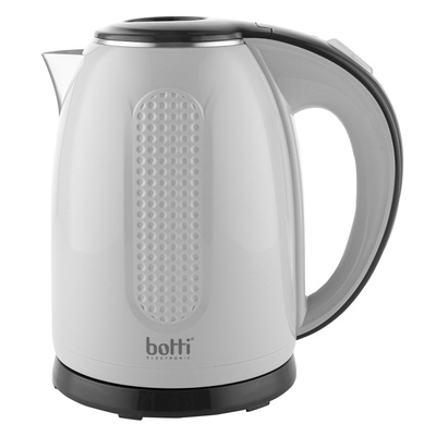 Czajnik elektryczny Botti Electronic Jacob jasnoszary 2200 W 1,7 l