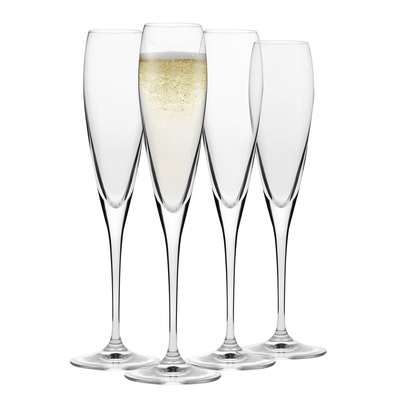 Komplet kieliszków do szampana Krosno Perla 170 ml 4 sztuki