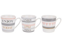 Kubek ceramiczny do kawy i herbaty Florina Enjoy 460 ml 