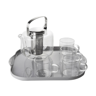 Dzbanek do herbaty 670 ml  i filiżanki 90 ml Florina 